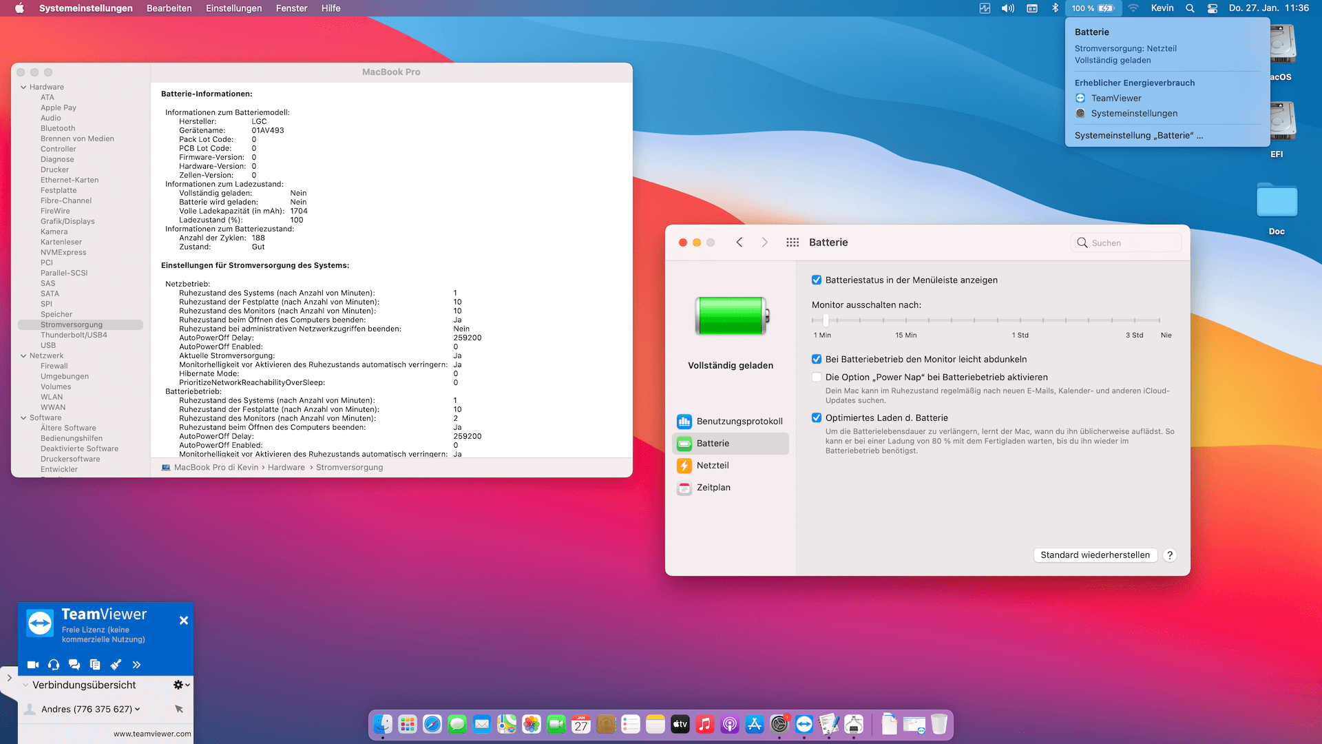 Lenovo Thinkpad T570 4K 6th Dual Battery [KabyLake   Intel HD 620 + SMBUS]   OpenCore 6